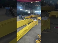 14 এম 15 এম এক্সক্যাভেটর টেলিস্কোপিক আর্ম বালতি খনন ভিত্তি গর্ত সঙ্গে দীর্ঘ আর্ম