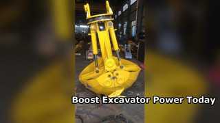 Excavator Clamshell Backet Excavator Grapple Excavator Grab