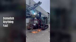 0.5-10T এক্সকাভেটর মিনি কনস্ট্রাকশনের জন্য হেভি-ডিউটি ​​হাইড্রোলিক ব্রেক হ্যামার শক্তিশালী ধ্বংস করার সরঞ্জাম