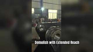 খননকারীর জন্য ক্রাশার শিয়ার ডেমোলিশন বুম সহ এক্সকাভেটর ধ্বংসকারী আর্ম