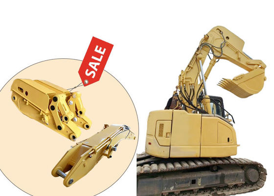 গুণ  Construction Equipment Excavator Tunnel Arm Short Reach Boom With Bucket / Breaker কারখানা