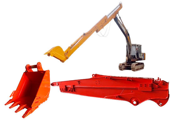 12M 10M টেলিস্কোপিক Digger স্লাইডিং বুম আর্ম, Q355B Excavator সংযুক্তি
