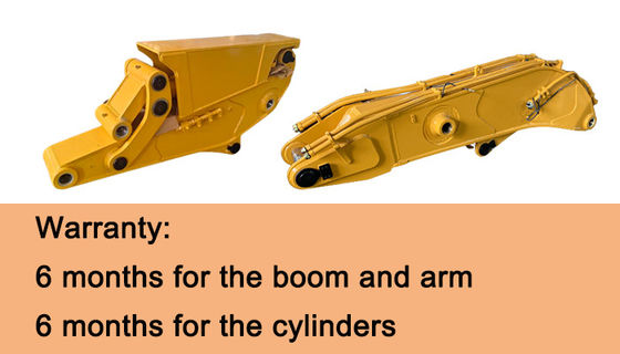 পুরু প্লেট Excavator বালতি / ব্রেকার খনন টানেল সঙ্গে সংক্ষিপ্ত বাহু