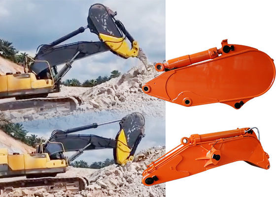 55 টন উচ্চতা শক্তিশালী Excavator Rock Arm, Q355B উপাদান Excavator Ripper Boom