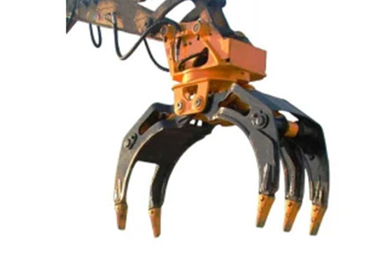 ৩৬০ ডিগ্রি ঘূর্ণন কোণ হাইড্রোলিক গ্র্যাপল কম রক্ষণাবেক্ষণ উচ্চতর কর্মক্ষমতা