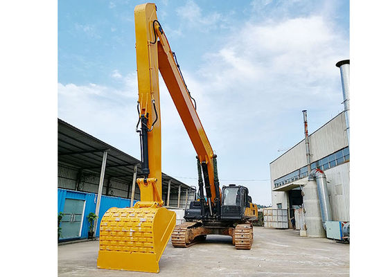 ইস্পাত উপাদান ভারী দায়িত্ব Excavator জন্য দীর্ঘ পরিসীমা বুম