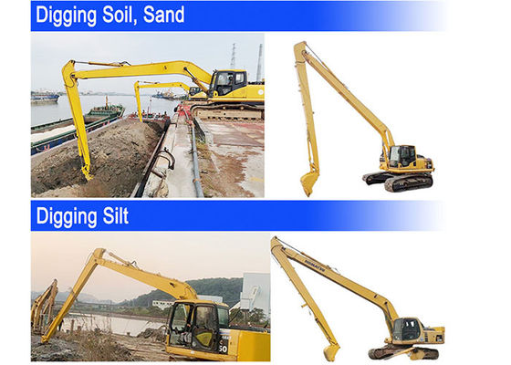 0.4 Cbm Excavator Long Reach Boom With Shaogang Q355B Bucket Cylinder........................................................................................................................................................................................................................................