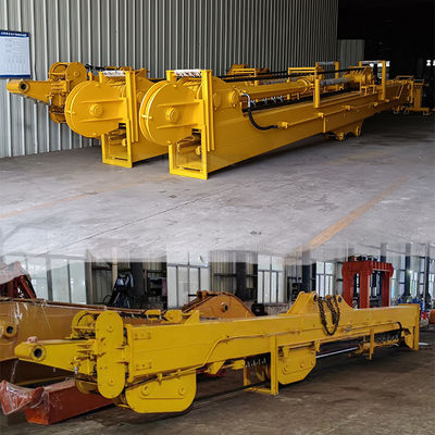 BS900E গভীর বেসমেন্ট খননের জন্য এক্সক্যাভেটর মাউন্ট টেলিস্কোপিক আর্ম 3 বিভাগ