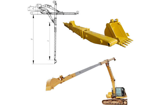 Q690D HG785 Excavator Telescopic Boom Long Reach Boom With 16m Digging Depth (১৬ মিটার খনন গভীরতার সাথে দীর্ঘ দূরত্বের উন্মুক্ত উন্মুক্ত উন্মুক্ত উন্মুক্ত উন্মুক্ত)