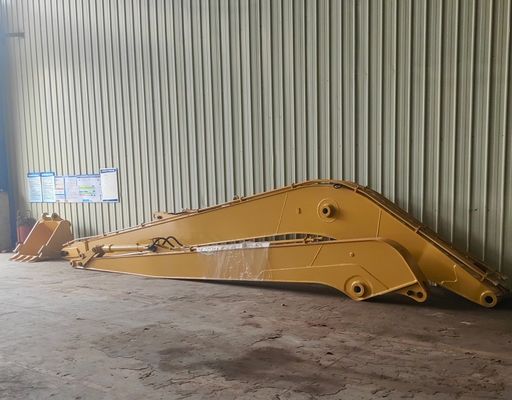 হলুদ লাল সাদা লং রিচ বুম এক্সক্যাভেটর Cat 320 PC200 Hitachi 210
