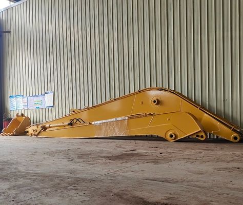 হলুদ লাল সাদা লং রিচ বুম এক্সক্যাভেটর Cat 320 PC200 Hitachi 210