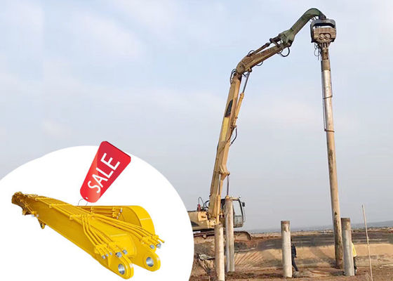 30ton-38ton Excavator Pile Driving Arm Pile Driver Attachment For Piling Higher 30 টন-38 টন এক্সক্যাভেটর পিল ড্রাইভিং আর্ম পিল ড্রাইভার উচ্চতর পিলিং জন্য সংযুক্তি