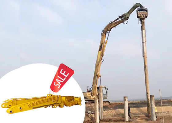 30ton-38ton Excavator Pile Driving Arm Pile Driver Attachment For Piling Higher 30 টন-38 টন এক্সক্যাভেটর পিল ড্রাইভিং আর্ম পিল ড্রাইভার উচ্চতর পিলিং জন্য সংযুক্তি