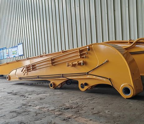 Cheap 45-70 Ton Excavator Pile Driving Boom Machinery for 18M Sheet Pile Vibro Hammer Optional CAT349 CAT350 CAT352 CAT365