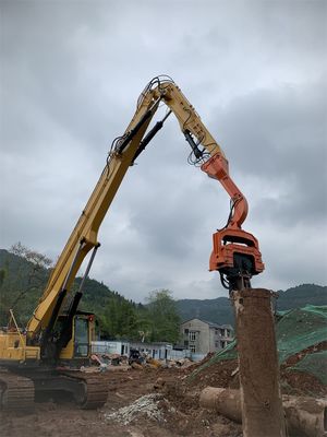 Excavator Mounted Sheet Pile Driver Long Reach Arm, Excavator Pile Boom Arm (খাপনকারী মাউন্ট করা শীট পিল ড্রাইভার লং রিচ আর্ম, খাপনকারী পিল বুম আর্ম)