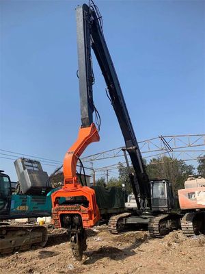 Q355B উপাদান এক্সক্যাভেটর কম্পনীয় পিল ড্রাইভারের জন্য লং রিচ বুম আর্ম