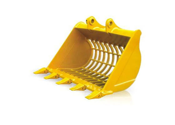 Q355B Excavator Skeleton Bucket Sieve Bucket Rotating উচ্চ কার্যকর
