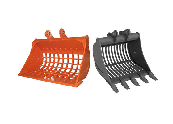 Q355B Excavator Skeleton Bucket Sieve Bucket Rotating উচ্চ কার্যকর