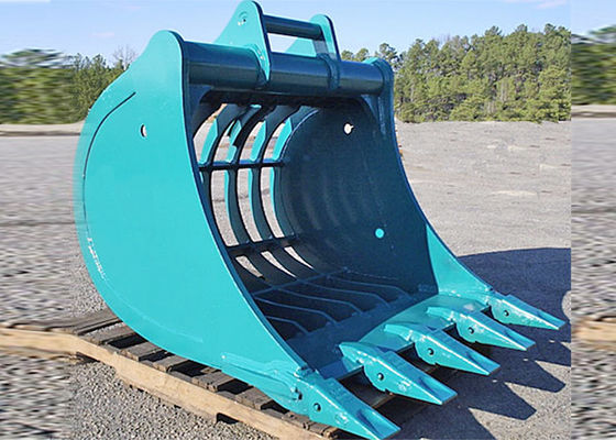 Q355B Excavator Skeleton Bucket Sieve Bucket Rotating উচ্চ কার্যকর