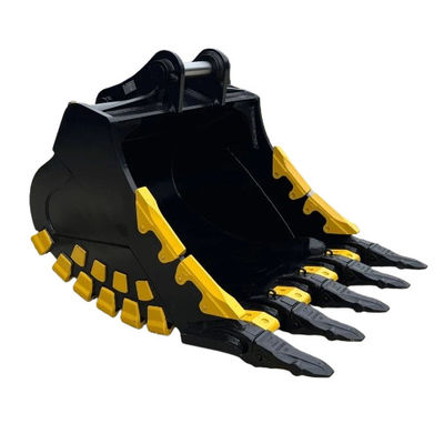 শক্তিশালী নকশা ভারী দায়িত্ব পাথর বালতি, Excavator Rock Crusher বালতি