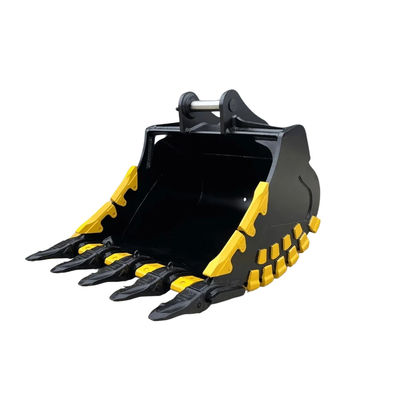 শক্তিশালী নকশা ভারী দায়িত্ব পাথর বালতি, Excavator Rock Crusher বালতি