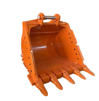 নির্মাণ ধ্বংস কাজ জন্য অপ্টিমাইজড দাঁত নকশা Excavator রক বালতি