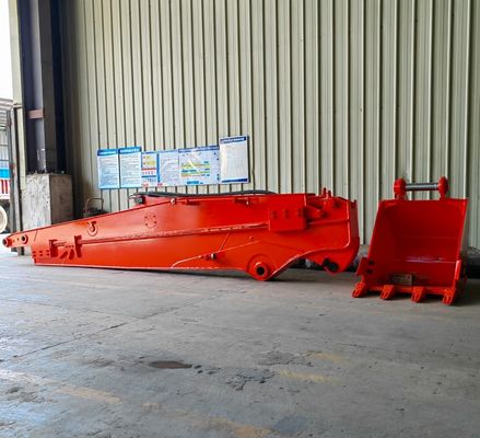 Excavator Telescopic Arm Long Reach Sliding Arm Attachment For Heavy Machinery (খাপনকারীর টেলিস্কোপিক আর্ম লং রিচ স্লাইডিং আর্ম সংযুক্তি ভারী যন্ত্রপাতি জন্য)