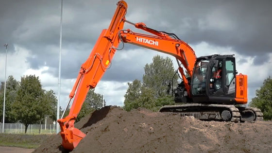 Q355B Excavator Extension Arm Telescopic Boom গভীর কূপের জন্য হাইড্রোলিক স্লাইডিং আর্ম