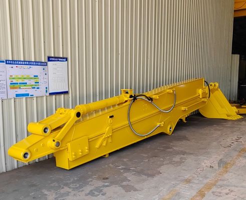 Q355B Excavator Telescopic Boom Sliding Arm For SH210 SH260 Komatsu PC350
