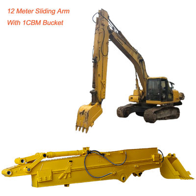 Q355B Excavator Telescopic Boom Sliding Arm For SH210 SH260 Komatsu PC350