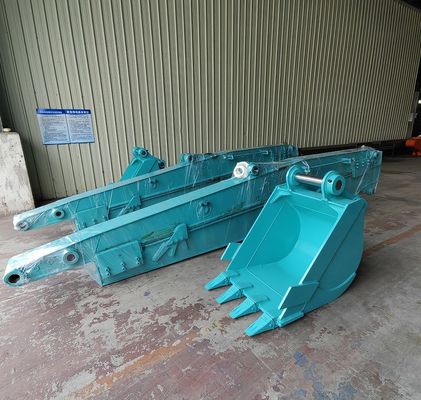 কাস্টম Q355B Excavator স্লাইডিং আর্ম, নির্মাণ সাইটের জন্য টেলিস্কোপিক ডিপার আর্ম