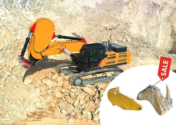 উচ্চ দক্ষতা Excavator রক বুম এবং বিড়াল জন্য Ripper সঙ্গে বাহু Hitachi Komatsu