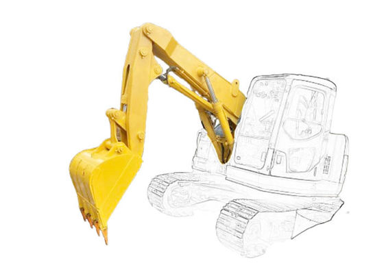 Shaogang Q355B 30-36 টন Excavator সংক্ষিপ্ত আর্ম টানেল বুম সঙ্গে বৃহত্তর সিলিন্ডার Excavator সংক্ষিপ্ত বুম Excavator টানেল আর্ম টানেল বুম