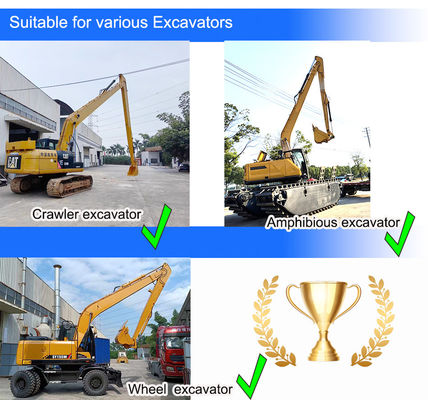 বিড়াল হিটাচি কোমাটসু জন্য 20 টন 18 মিটার excavator দীর্ঘ পৌঁছানোর বুম