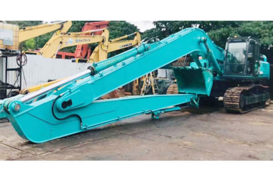 SK220 লং রিচ বুম এক্সক্যাভেটর 16M ব্যবহৃত Shaogang Q355B ভাল ঢালাই