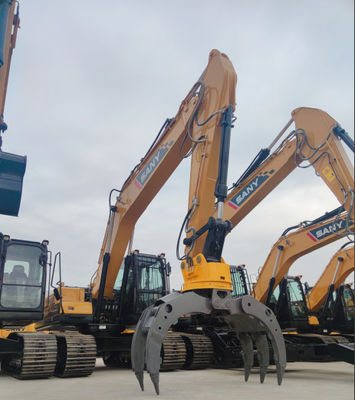 ৩৬০ ডিগ্রী ঘূর্ণন কোণ হাইড্রোলিক গ্র্যাপল ২ সিলিন্ডার সহ, প্রস্তুতকারকের পরিষেবা উপলব্ধ