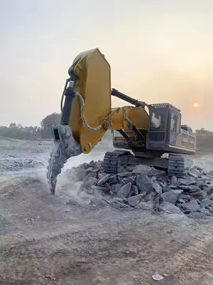 রক খনন প্রকল্পে সর্বাধিক শক্তির জন্য এক্সক্যাভারেটর রক বুম আর্ম