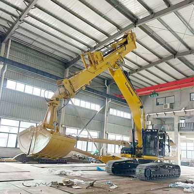 BS900E এক্সক্যাভেটর টেলিস্কোপিক আর্ম উইথ ক্ল্যামশেল বকেট ওয়েল্ডিং মাল্টি-স্ট্র্যান্ড ওয়্যার রোপস