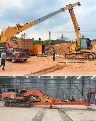 Heavy Duty Two Section Telescopic Arm Excavator Telescopic Boom For Construction (দুই সেকশন টেলিস্কোপিক আর্ম এক্সক্যাভেটর) নির্মাণের জন্য টেলিস্কোপিক বুম