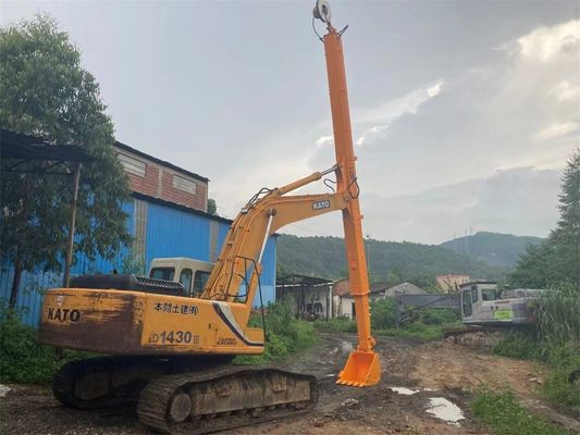 এক্সক্যাভেটর টেলিস্কোপিক বুম টেলিস্কোপিক স্টিক নদী বন্দর ড্রেজিং কাজের জন্য