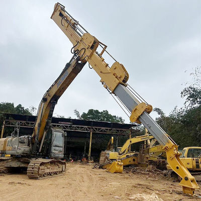 এক্সক্যাভেটর টেলিস্কোপিক আর্ম এক্সক্যাভেটর টেলিডিপার বিড়াল হিটাচি জন্য clamshell বালতি সঙ্গে