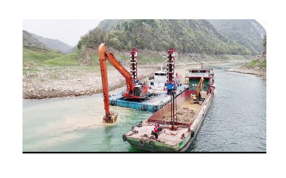 হিটাচি 1200 Q355B ইস্পাত উপাদান জন্য 30M Excavator লং রিচ বুম