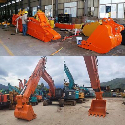 10000mm Q355B হাইড্রোলিক টেলিস্কোপিং এক্সক্যাভেটর হাইড্রোলিক টেলিস্কোপিং
