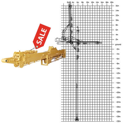 এক্সক্যাভেটর টেলিস্কোপিক আর্ম সঙ্গে গ্র্যাপল ব্যবহার BS900E হালকা শক্তিশালী