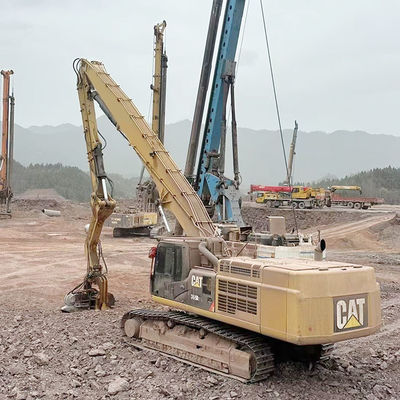 Q690D Cat 395 Excavator Pile Driver Attachment for Excavators (খাপনকারীর জন্য খাপনকারীর পিল ড্রাইভার সংযুক্তি)