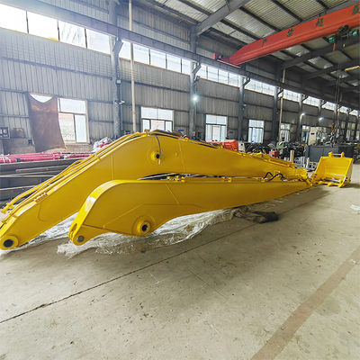 ইস্পাত উপাদান ভারী দায়িত্ব Excavator জন্য দীর্ঘ পরিসীমা বুম