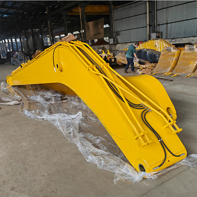 ইস্পাত উপাদান ভারী দায়িত্ব Excavator জন্য দীর্ঘ পরিসীমা বুম
