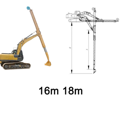 টেলিস্কোপিক খননকারী হাইড্রোলিক টেলিস্কোপিক খননকারী টেলিস্কোপিক বাহু
