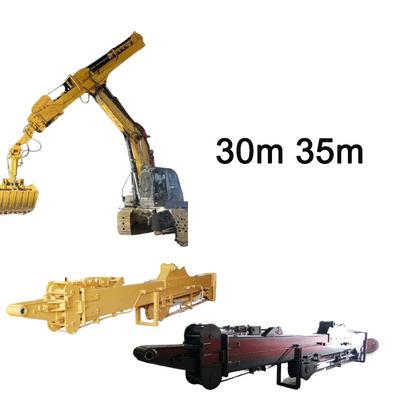 শীর্ষ 1 Excavator Dipper Arm জন্য টেলিস্কোপিক বুম Clamshell বালতি সঙ্গে টেলিস্কোপিক আর্ম