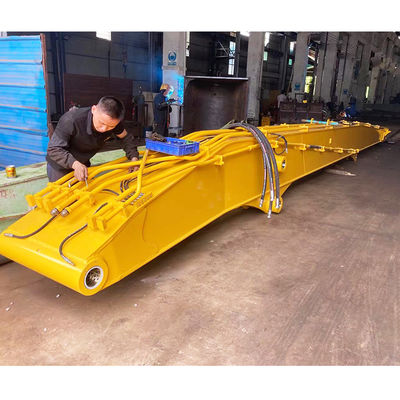 ভবন ভাঙার কাজের জন্য টেকসই 20-45 টন এক্সকাভেটর 18-মিটার 2-সেকশন ধ্বংসযজ্ঞের বুম, Q355B এক্সকাভেটর সংযুক্তি